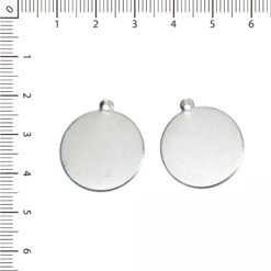 Base Medalla 22mm Niq.