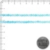 Bicono Cristal Celeste Traslucido 4mm
