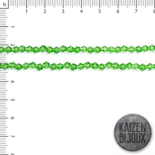 Bicono Cristal Benetton Traslucido 4mm