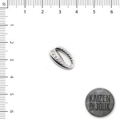 Buzio labrado s/argolla de 14mm