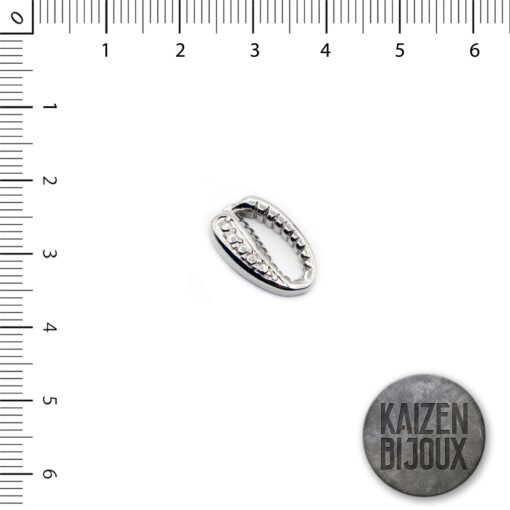 Buzio labrado s/argolla de 14mm