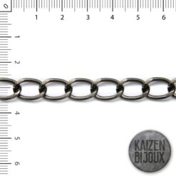 Cadena Chanel limada Alu Peltre