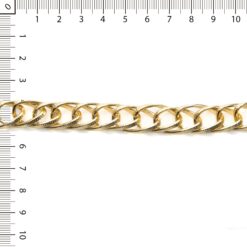Cadena Aluminio  groumet doble