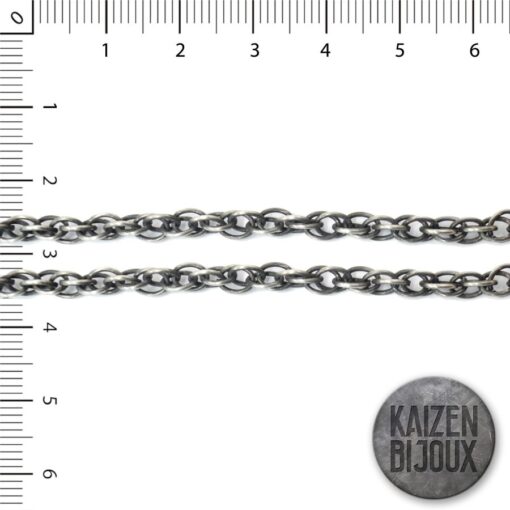 Tourbillon Abierta 1mm Plata vieja