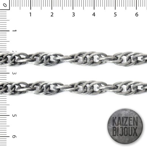 Cadena Tourbillon plata vieja