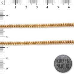 Cadena Víbora Dorada 4,2mm