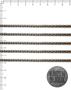 Vibora globitos Bronce 4mm