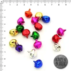 Cascabeles de colores - Grande
