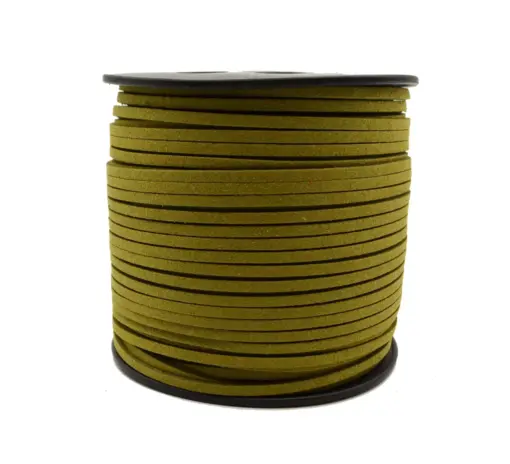 Gamuza Verde Aceituna Rollo