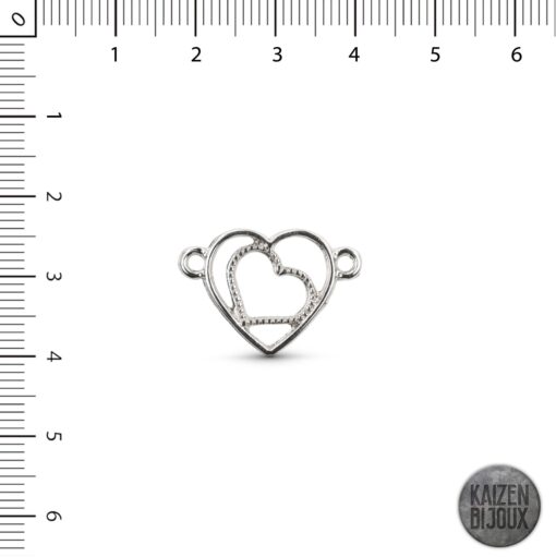 Corazón doble agarre