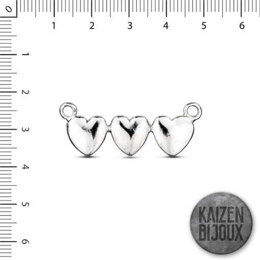 Corazon triple doble agarre