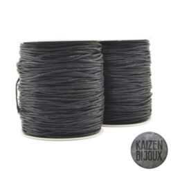Cordón con alma Negro