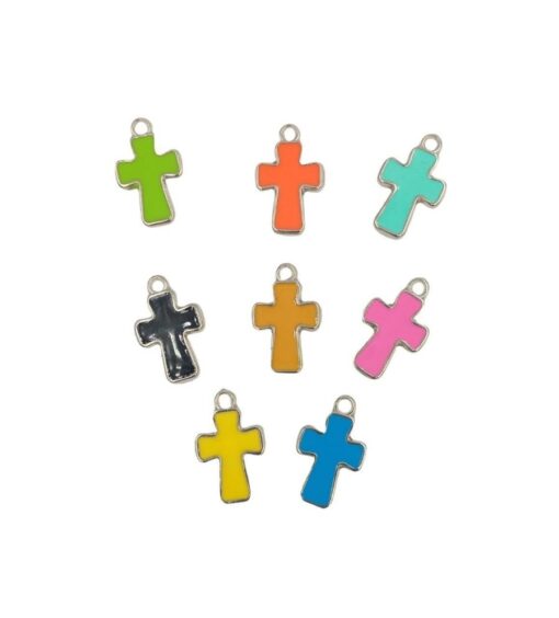 Crucecitas esmaltadas