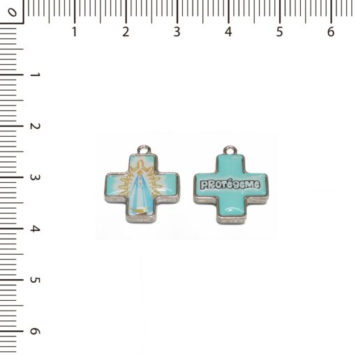 Cruces tipo porfis doble faz (Virgen de Lujan)