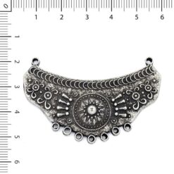 Cuello rústico plata vieja