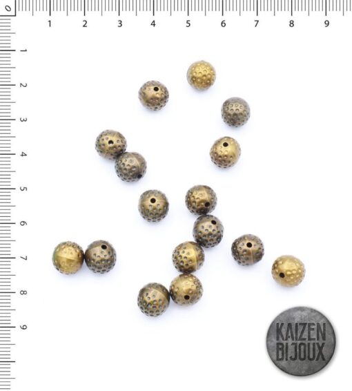 Cuentas Plásticas Bronce v.