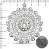Dije 50mm para strass