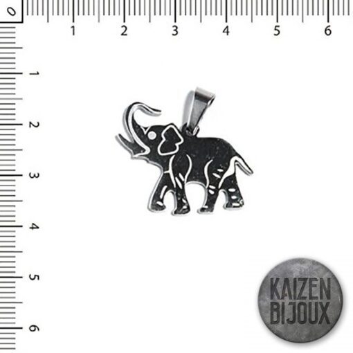 Dije Acero Elefante