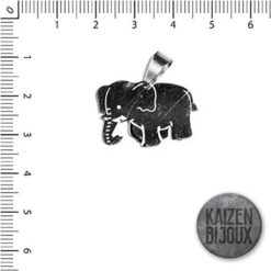 Dije Acero Elefante