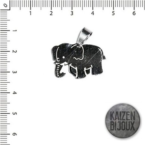 Dije Acero Elefante