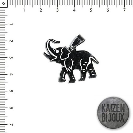 Dije Acero Elefante