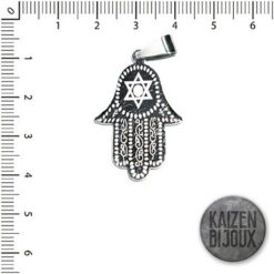 Dije Acero Mano Hamsa