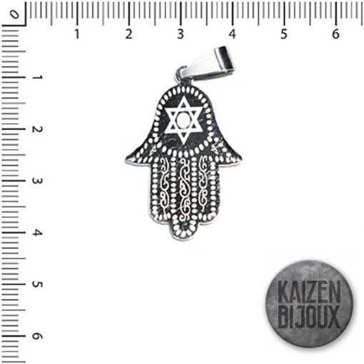 Dije Acero Mano Hamsa