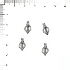 Dije gota oval niquel