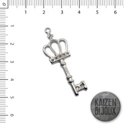 Dije Llave corona y cruz de 42mm
