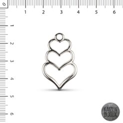 Dije Triple corazón