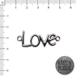 Dije pulsera Love