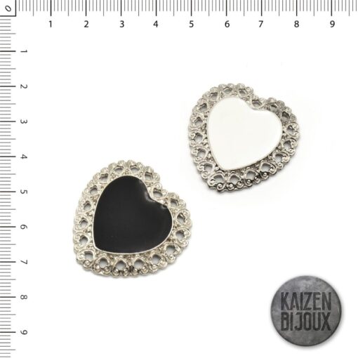 Dijes Corazón Esmaltado