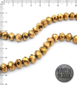 Dona Cristal Dorado 10mm