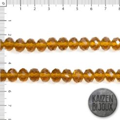 Dona Cristal Marron Traslucido 10mm