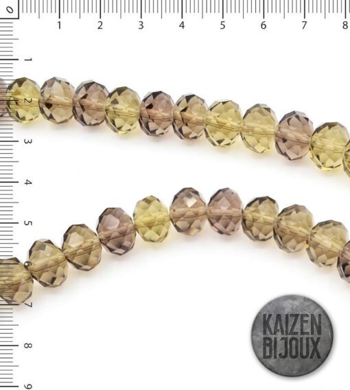 Dona Cristal Pardo traslucido 12mm