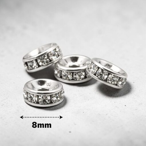 Dona 8mm con Strass