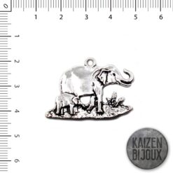 Elefante con cria
