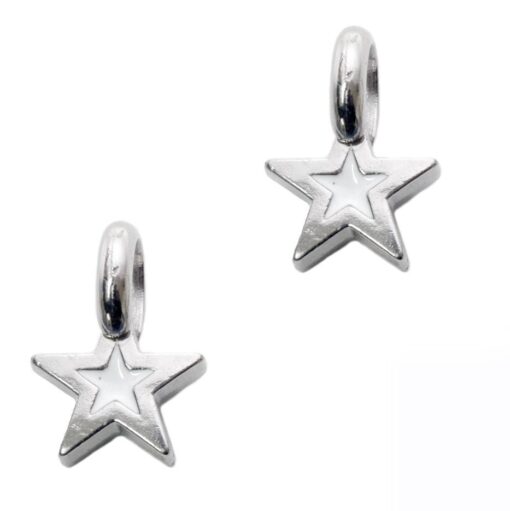 Estrella resin blanco con drop