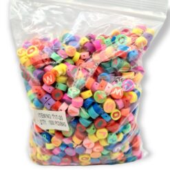 Letras color de Fimo Pasantes