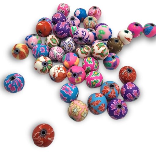 Bolitas 10mm de Fimo Pasantes - Image 2