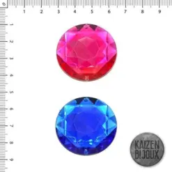 Gemas para coser Redondas 36MM