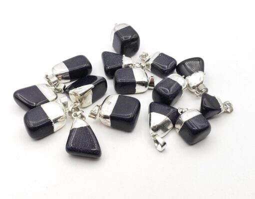 Goldstone Azul Pulida Mediana
