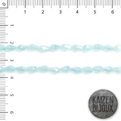 Gota Mediana Cristal Celeste Bebe Tornasolado