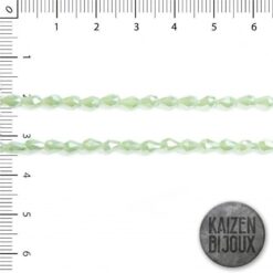 Gota Mini Cristal Verde Pastel