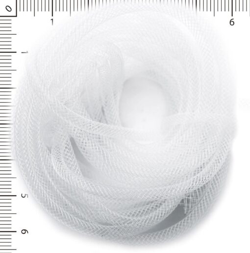 Malla Tubular Blanco