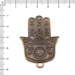 Mano Hamsa gigante bronce
