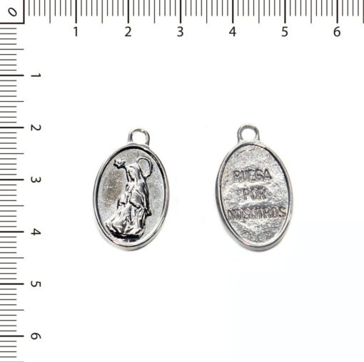 Medalla oval Virgen