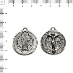 Medalla San Benito c/Cristo 30mm