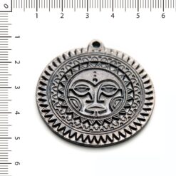 Medallon sol peltre