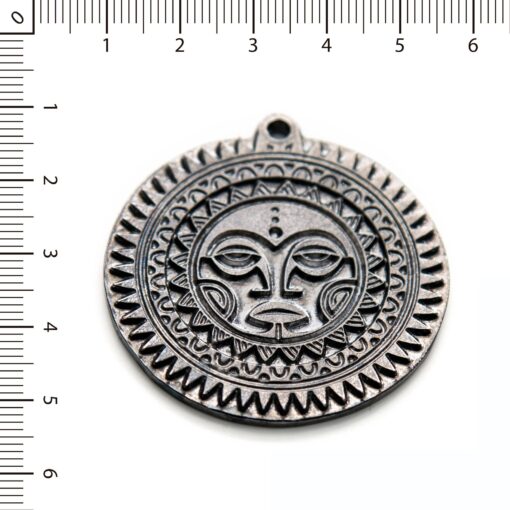 Medallon sol peltre